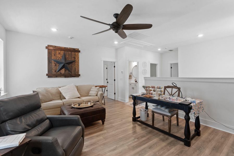 Furnished interior view inside a new home in , Johns Island (Image 16). Furnished interior view inside a new home in , Johns Island (Image 16).