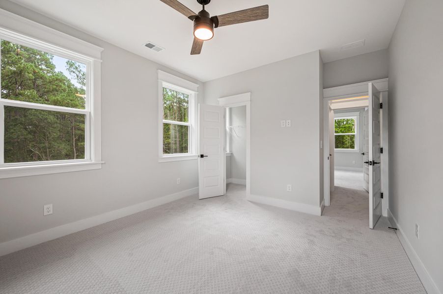 Spacious, unfurnished interior of a new home in Ferryboat Landing, Charleston (Image 28). Spacious, unfurnished interior of a new home in Ferryboat Landing, Charleston (Image 28).