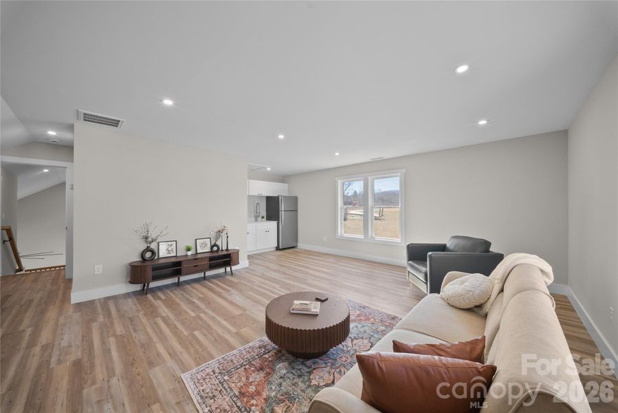 Furnished interior view inside a new home in , Asheville (Image 11).