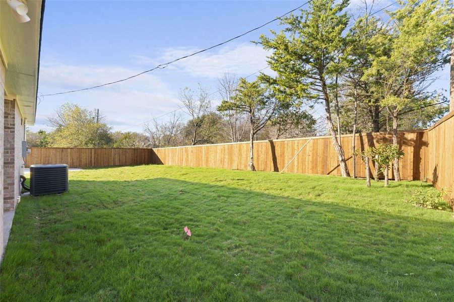 Exterior details and patio area of a home in , Glenn Heights (Image 30). Exterior details and patio area of a home in , Glenn Heights (Image 30).