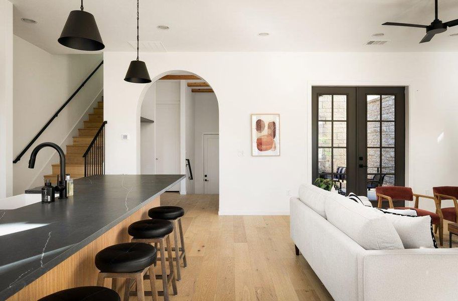 Another view of the living space. Another view of the living space.