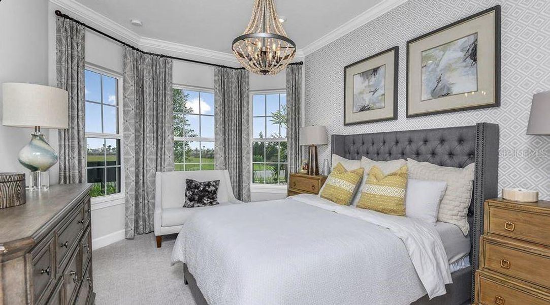 Furnished interior view inside a new home in Esplanade at Wiregrass Ranch, Wesley Chapel (Image 19).