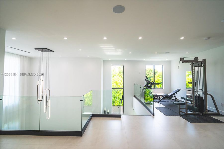 Furnished interior view inside a new home in , Miami (Image 56). Furnished interior view inside a new home in , Miami (Image 56).