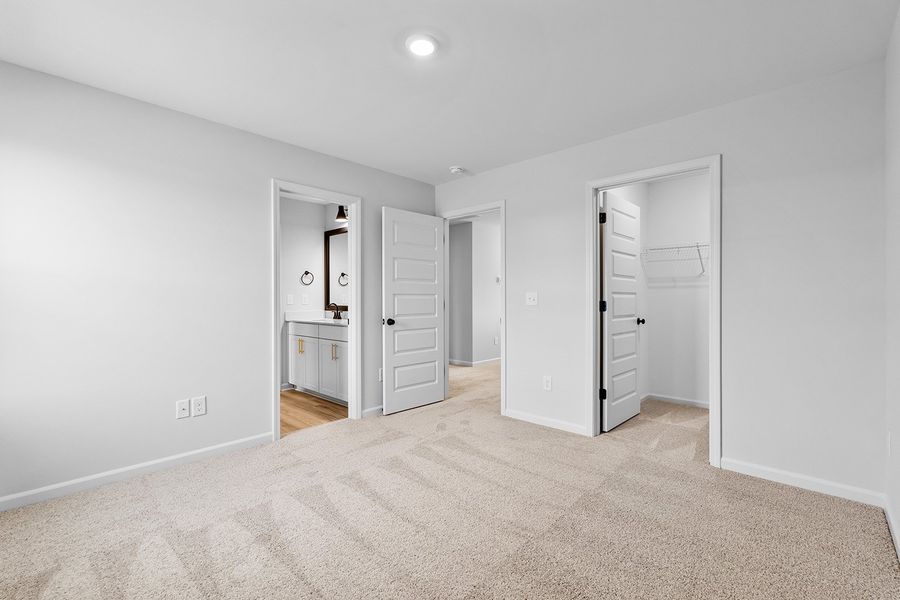 Spacious, unfurnished interior of a new home in Brooke Hill, Lewisville (Image 37). Spacious, unfurnished interior of a new home in Brooke Hill, Lewisville (Image 37).