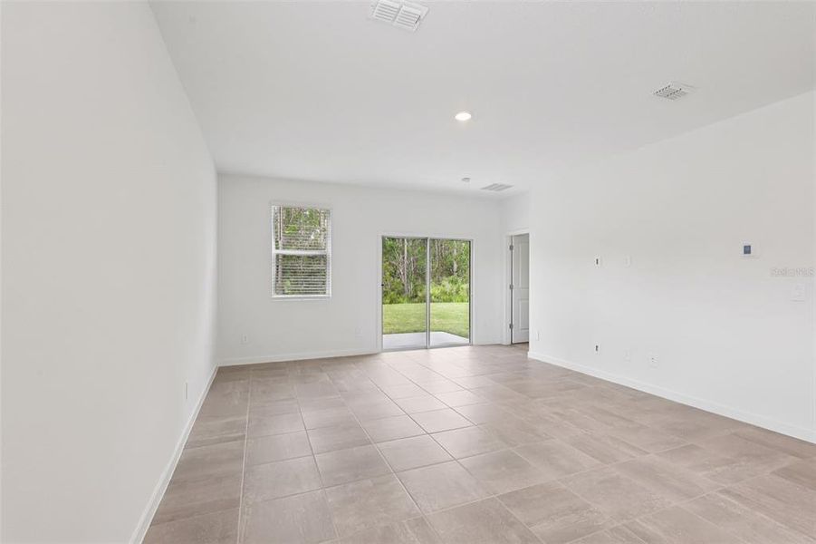 Spacious, unfurnished interior of a new home in Flagler Village - Classic Series, Palm Coast (Image 23). Spacious, unfurnished interior of a new home in Flagler Village - Classic Series, Palm Coast (Image 23).