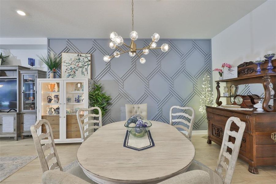 Furnished interior view inside a new home in Esplanade at Artisan Lakes, Palmetto (Image 40).