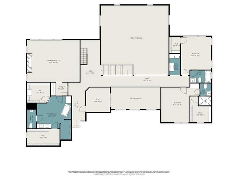 2nd Level Floor Plan