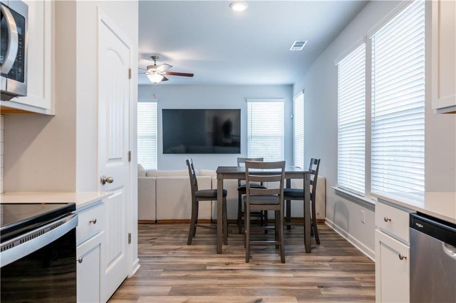 Furnished interior view inside a new home in , Atlanta (Image 19).