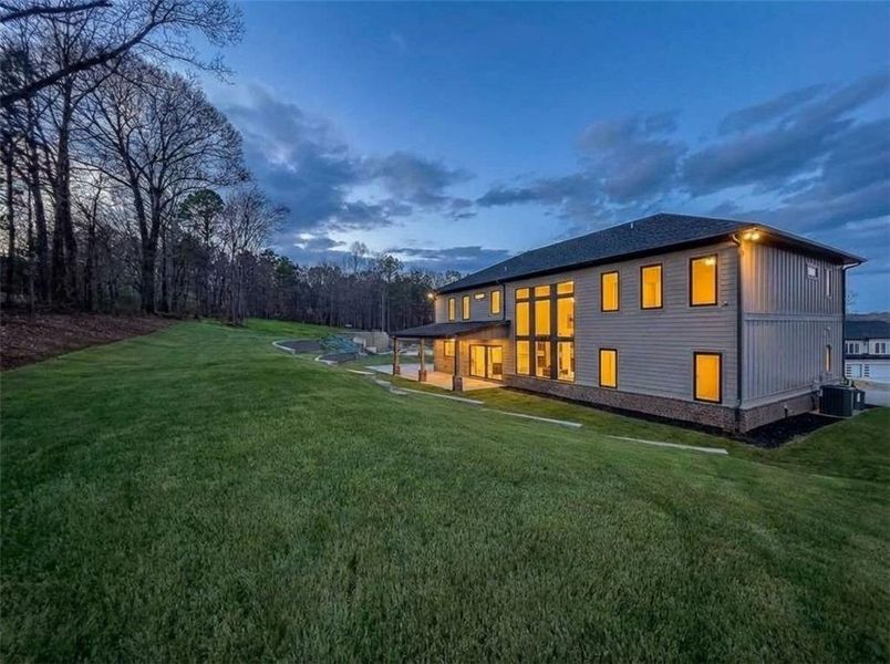 Exterior details and patio area of a home in , Auburn (Image 28).