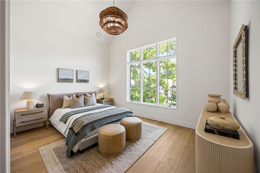 Furnished interior view inside a new home in , Brookhaven (Image 52).