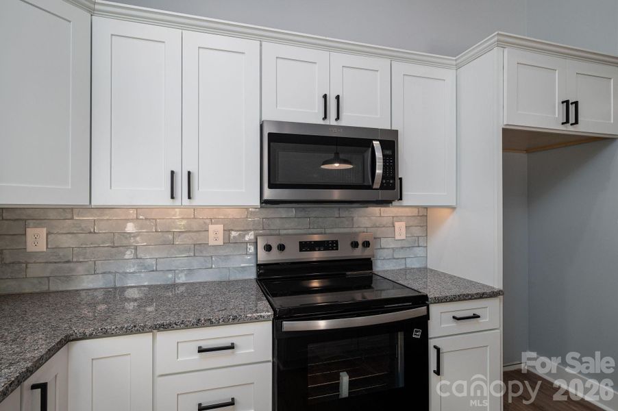 Furnished interior view inside a new home in , Hickory (Image 9).