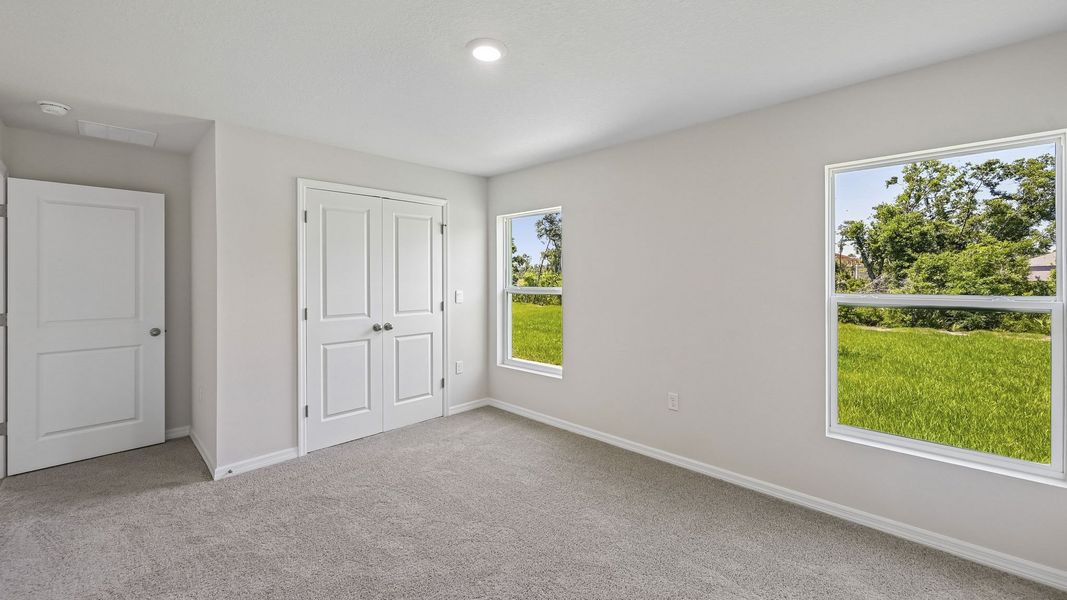 Spacious, unfurnished interior of a new home in Oakfield Lakes, Parrish (Image 19). Spacious, unfurnished interior of a new home in Oakfield Lakes, Parrish (Image 19).