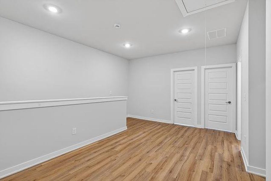 Spacious, unfurnished interior of a new home in The Park at Gainesville Township, Gainesville (Image 15).