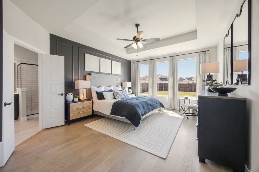 Furnished interior view inside a new home in Silo Mills, Joshua (Image 18).