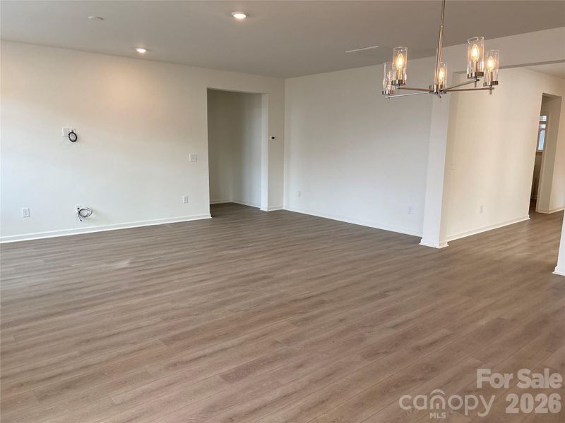 Spacious Family Room