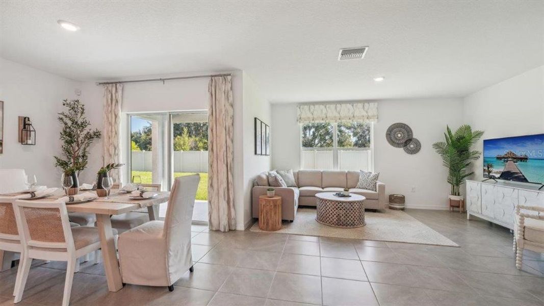 Furnished interior view inside a new home in , Zephyrhills (Image 10).