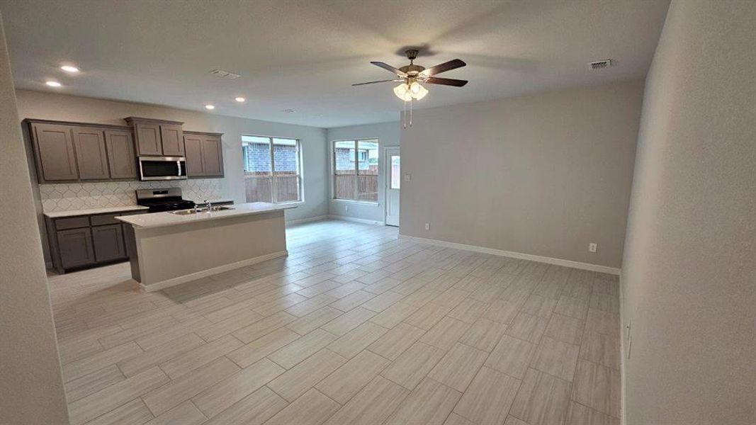 Furnished interior view inside a new home in Monarch at the Meadows, Ponder (Image 8).