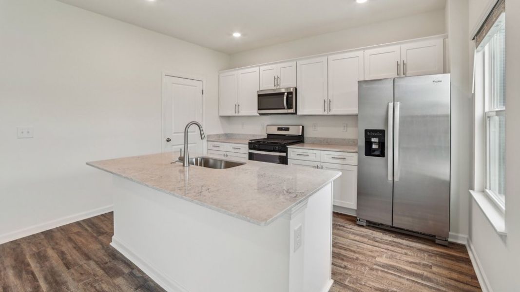 Furnished interior view inside a new home in Beechwood Meadows, Johnson City (Image 4).