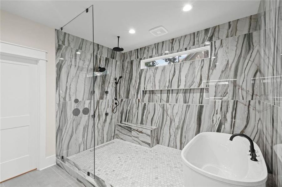 Furnished interior view inside a new home in , Dawsonville (Image 40).