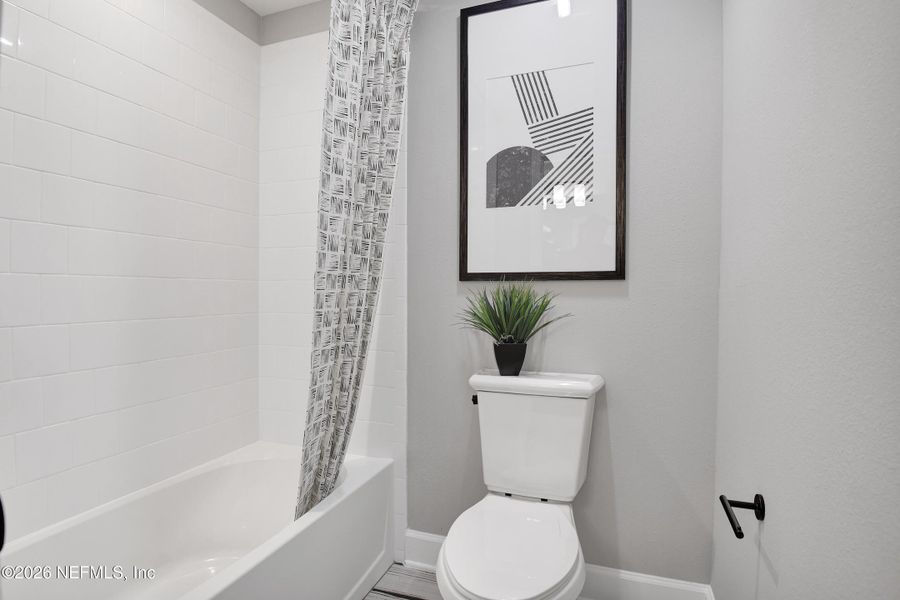 Furnished interior view inside a new home in , Jacksonville (Image 10).
