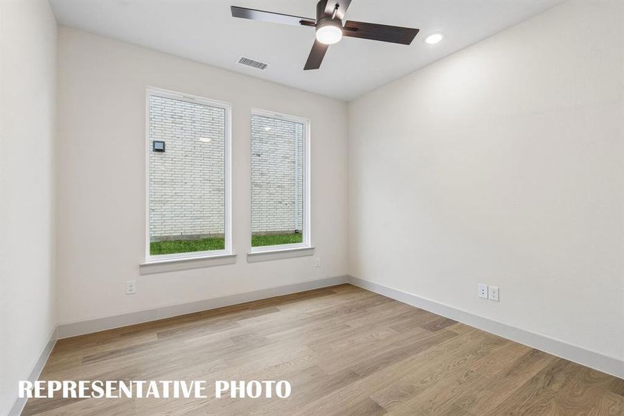 The professional working from home will appreciate this private, light filled home office. REPRESENTATIVE PHOTO The professional working from home will appreciate this private, light filled home office. REPRESENTATIVE PHOTO