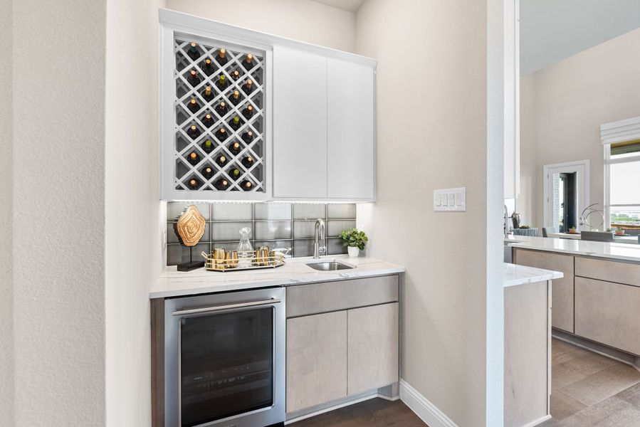 Furnished interior view inside a new home in Sweetgrass, Haslet (Image 14).