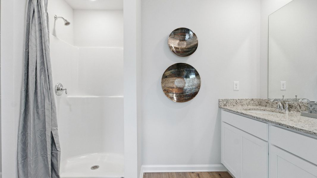 Representative furnished interior of a home built from the The Palm A by D.R. Horton in Misting Springs, Crawfordville (Image 16). Representative furnished interior of a home built from the The Palm A by D.R. Horton in Misting Springs, Crawfordville (Image 16).