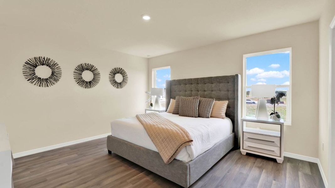 Representative furnished interior of a home built from the Lakeside by D.R. Horton in Sagewood, Apopka (Image 16).