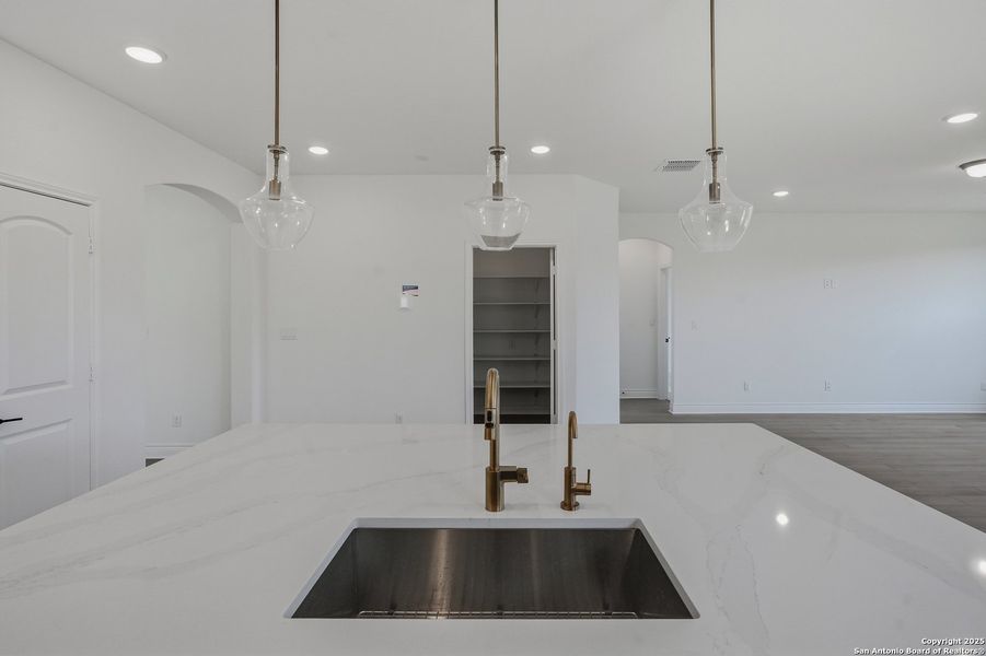 Close-up of interior finishes inside a home in Davis Ranch, San Antonio (Image 16).