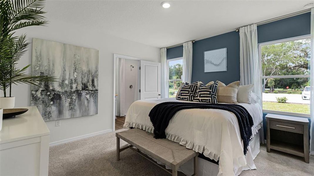 Furnished interior view inside a new home in Kindred, Kissimmee (Image 5).