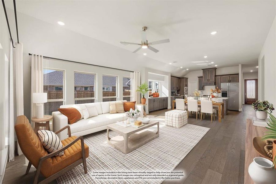 Furnished interior view inside a new home in Sable Creek, Sanger (Image 8). Furnished interior view inside a new home in Sable Creek, Sanger (Image 8).