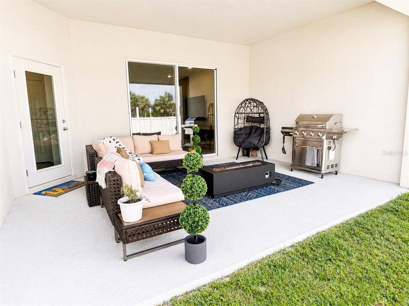 Exterior details and patio area of a home in Crystal Bay Estates, Grant-Valkaria (Image 3).