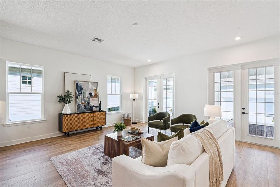Furnished interior view inside a new home in Celebration, Celebration (Image 6).