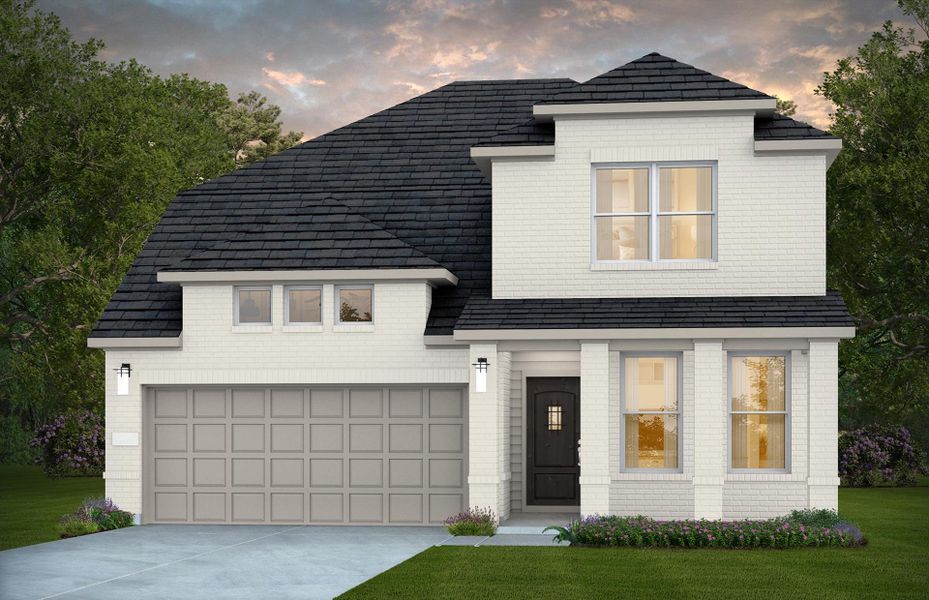 Representative exterior photo of a completed home built from the Jayton by Pulte Homes in Windcress, Cove, TX (Image 23).