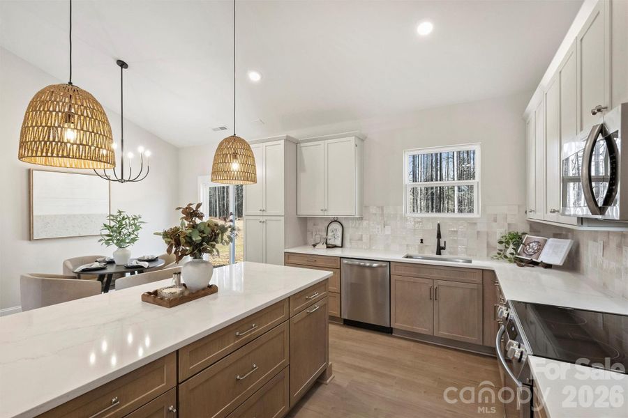 Furnished interior view inside a new home in , Lincolnton (Image 18).