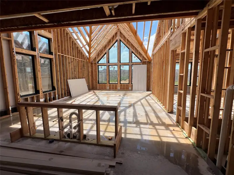 In-progress construction of a new home in , Katy, TX (Image 1). In-progress construction of a new home in , Katy, TX (Image 1).