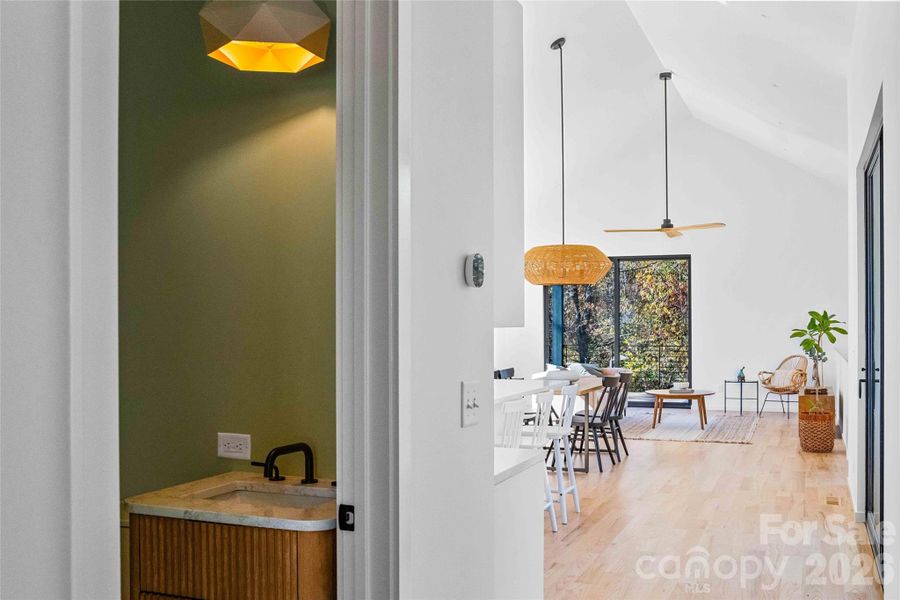Furnished interior view inside a new home in , Asheville (Image 4).