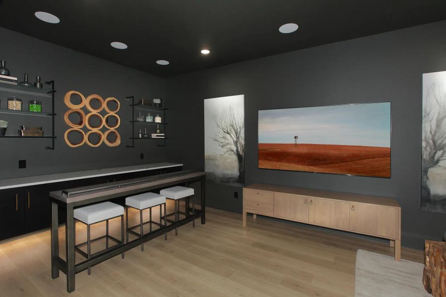 The Leighton Media Room The Leighton Media Room