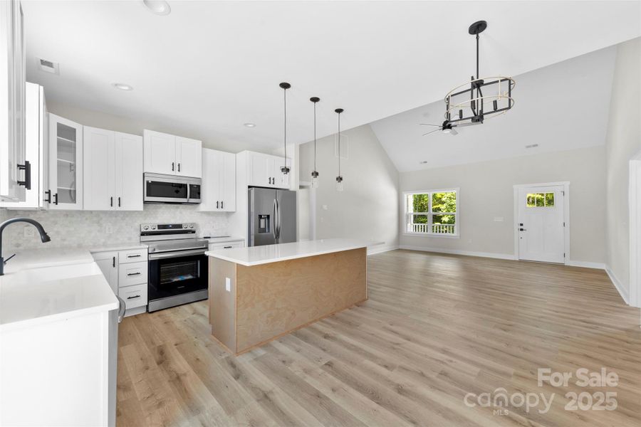 Furnished interior view inside a new home in , Blacksburg (Image 4).