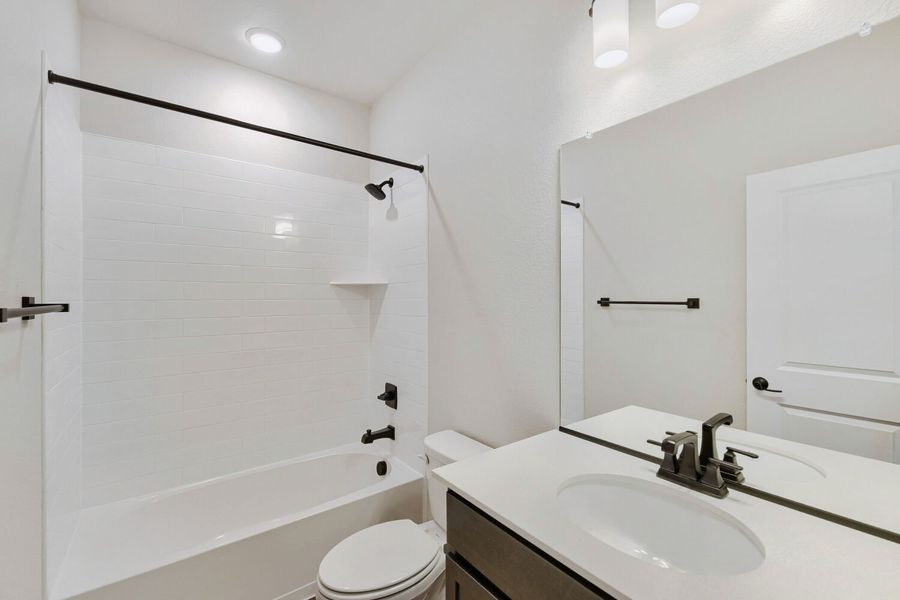 Furnished interior view inside a new home in Brighton Crossings, Brighton (Image 5).