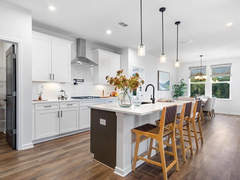 Representative furnished interior of a home built from the The Edison C by Davidson Homes LLC in Kelly Preserve, Loganville (Image 12).