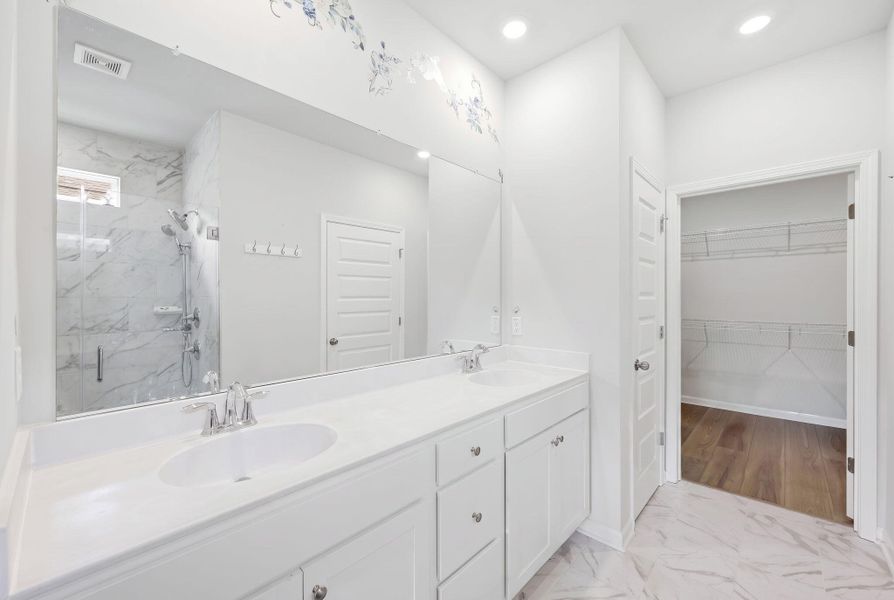 Furnished interior view inside a new home in Horizons at Summers Corner | 55+, Summerville (Image 30).