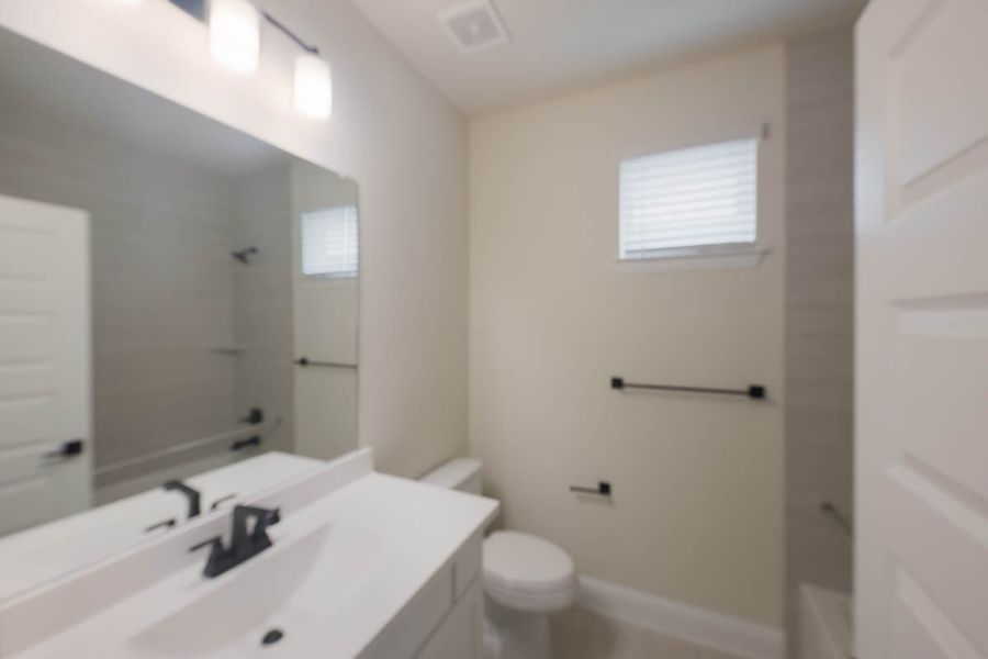 Furnished interior view inside a new home in Las Lomas, Forney (Image 14).