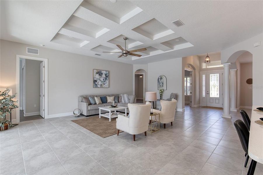 Furnished interior view inside a new home in , Ormond Beach (Image 51).