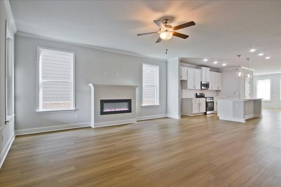 Spacious, unfurnished interior of a new home in Cooper's Walk, Loganville (Image 25).