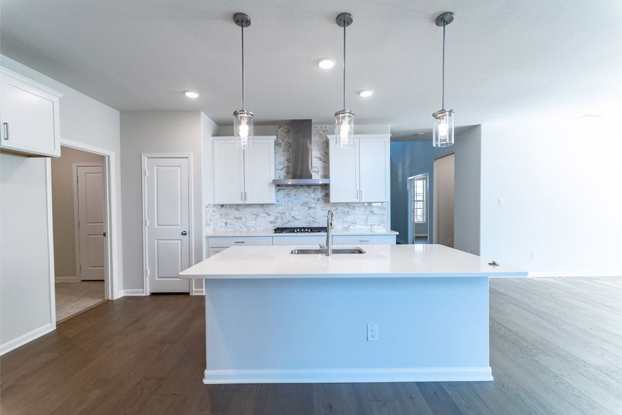 Furnished interior view inside a new home in Westridge, McKinney (Image 4). Furnished interior view inside a new home in Westridge, McKinney (Image 4).
