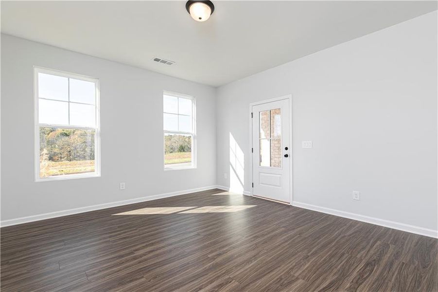 Spacious, unfurnished interior of a new home in Riverside Ridge, Lawrenceville (Image 33). Spacious, unfurnished interior of a new home in Riverside Ridge, Lawrenceville (Image 33).