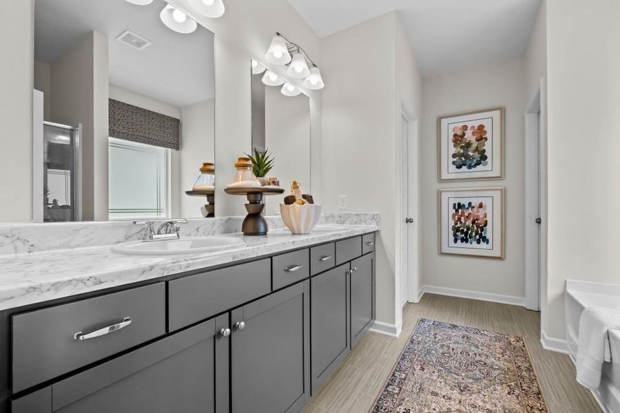 Furnished interior view inside a new home in Kingston Park, Kingston (Image 23).