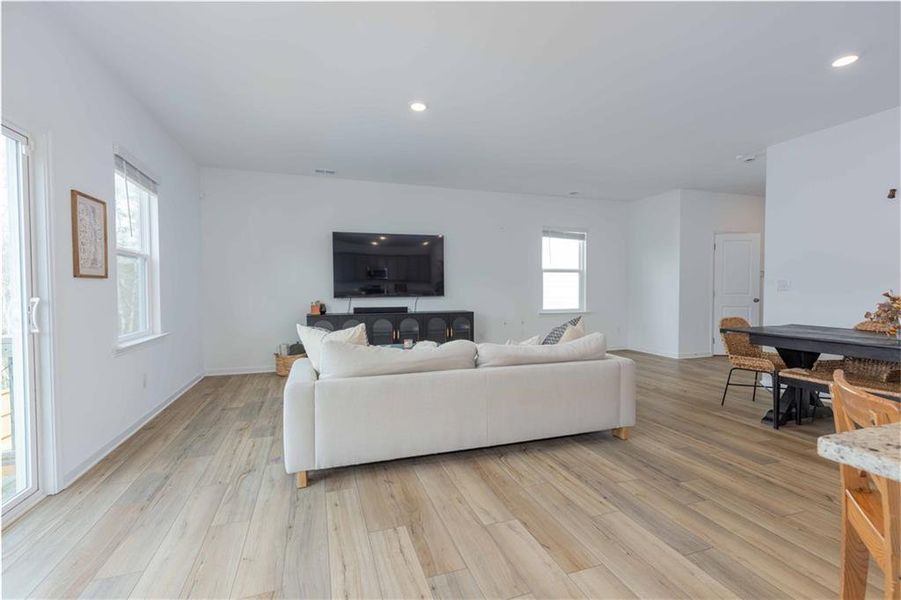 Furnished interior view inside a new home in Creekside at Farmers Crossing, Ball Ground (Image 37).
