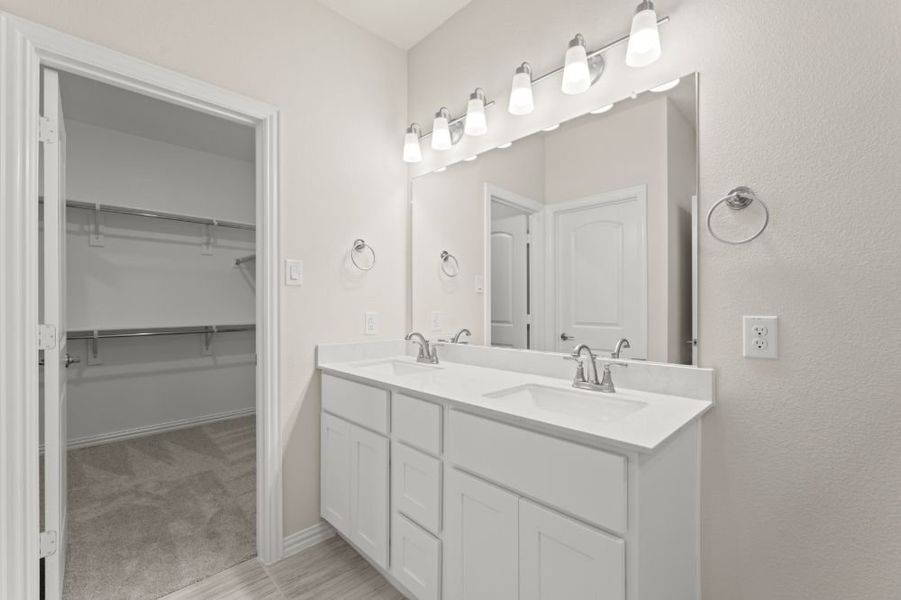 Furnished interior view inside a new home in Creekside, Royse City (Image 12).